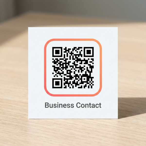 黄色仓库商务二维码